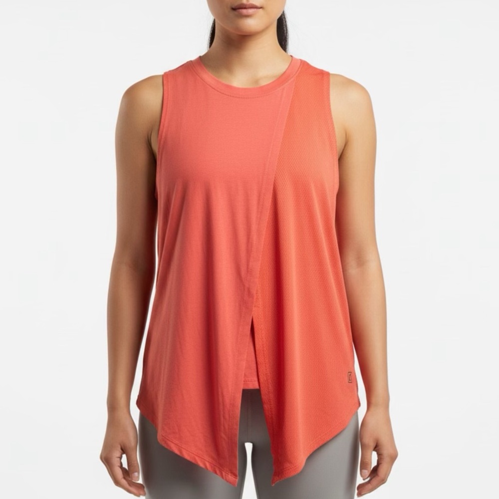 Zobha Baked Apple Orange Women’s Athletic Tank Top